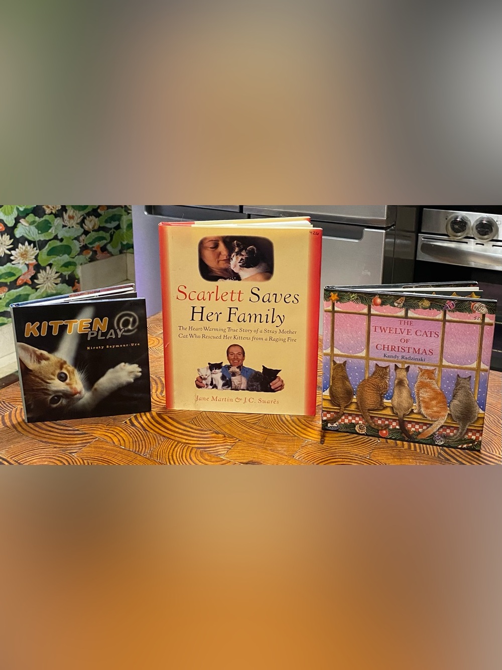 Cat Books Lot of 3 Hardcover